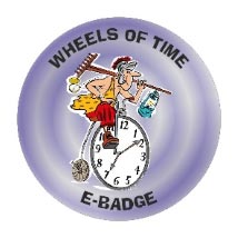 Wheels of time e-badge